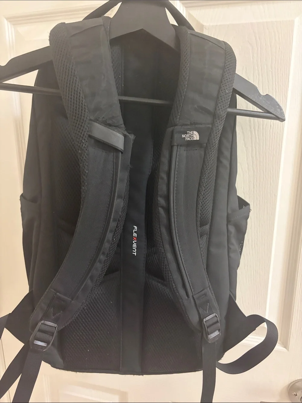 The North Face Black Vault Backpack with Logo